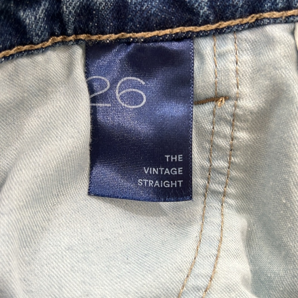 Anthropologie Pilcro Vintage Straight Jeans Size 26 - Picture 8 of 8